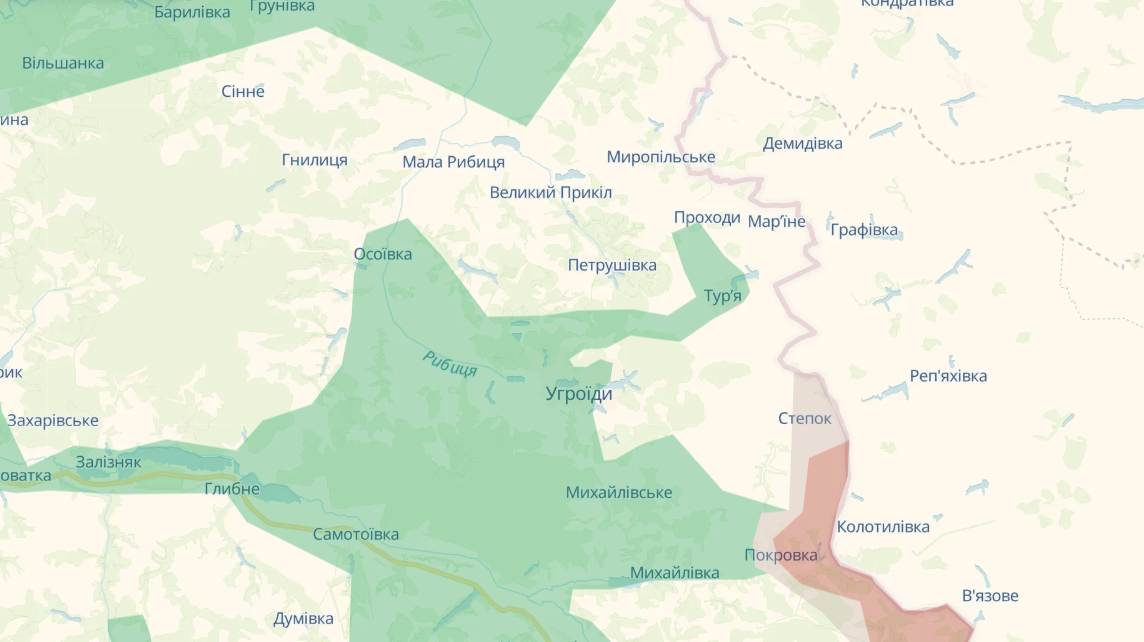 ВСУ перешли на новые позиции в районе Миропольского на Сумщине: детали